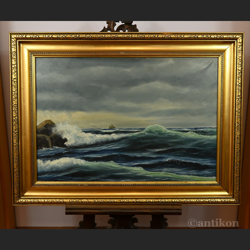 Pejzaż morski duży obraz na płótnie 