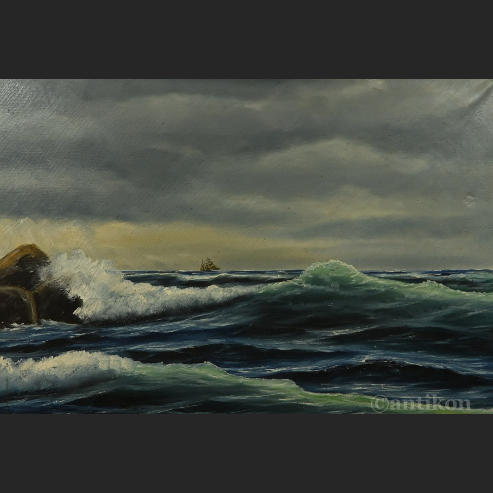 Pejzaż morski duży obraz na płótnie 