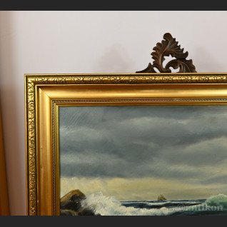 Pejzaż morski duży obraz na płótnie 