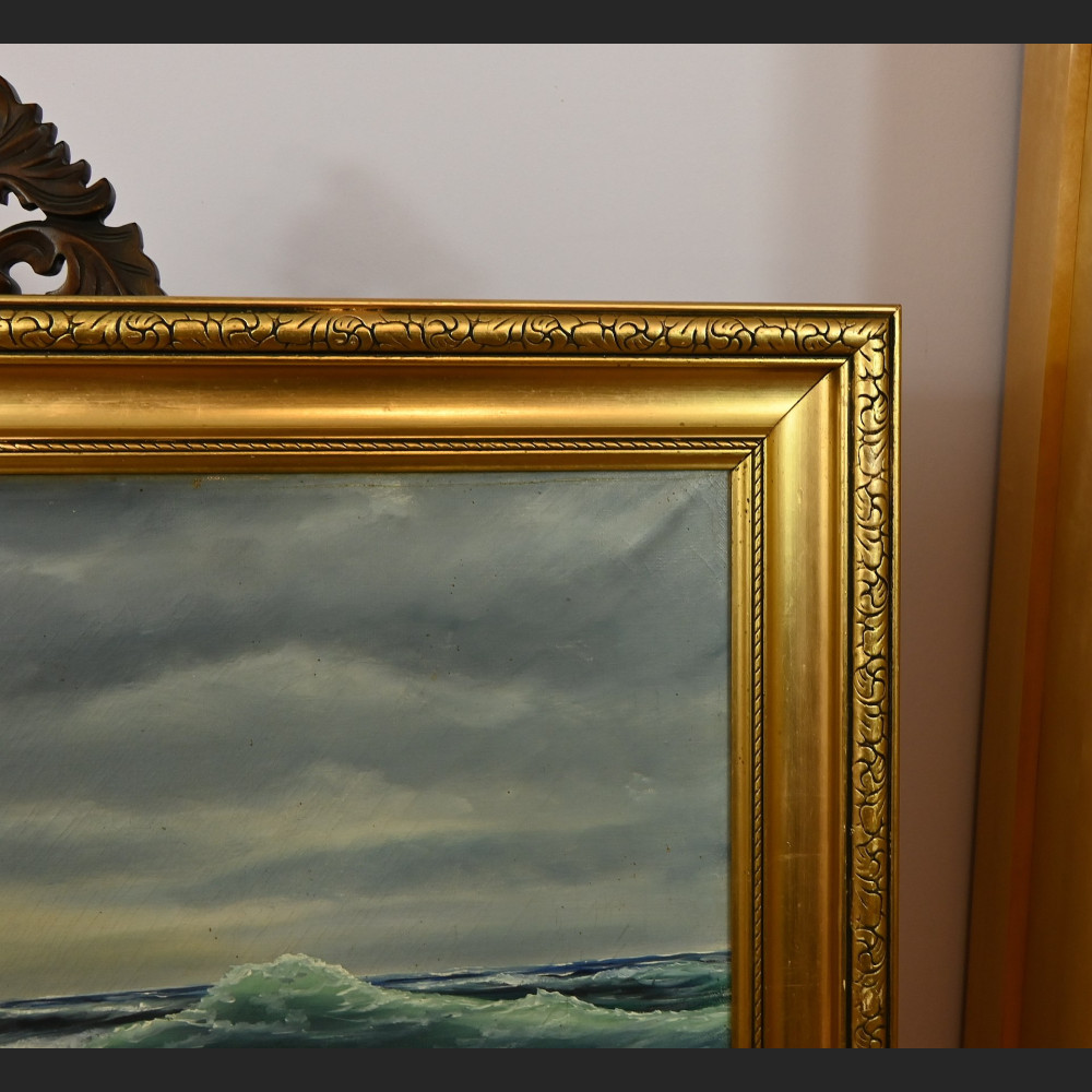 Pejzaż morski duży obraz na płótnie 