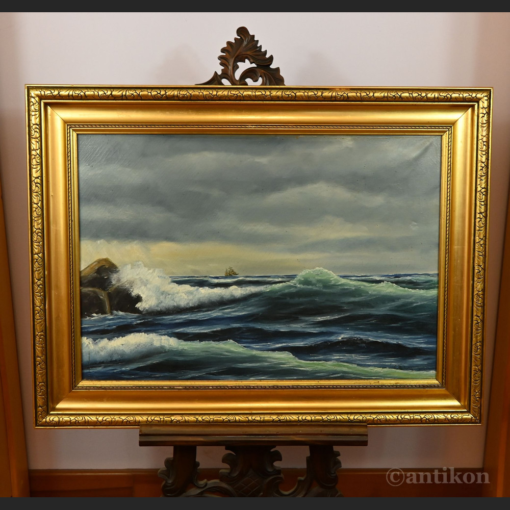 Pejzaż morski duży obraz na płótnie 