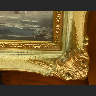 Obraz morski w ramie 