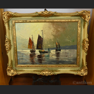 Obraz morski w ramie 