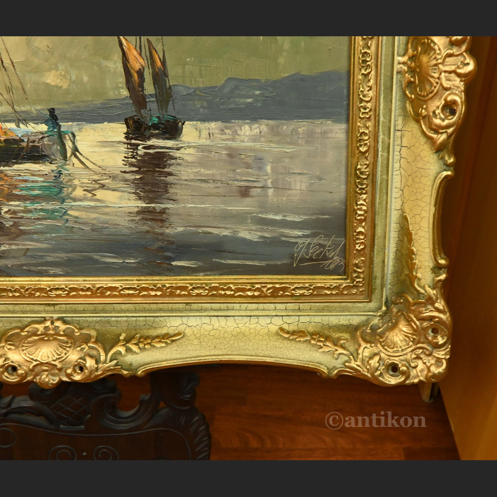 Obraz morski w ramie 