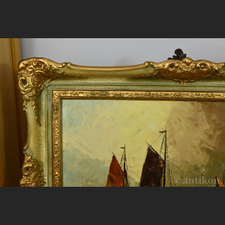 Obraz morski w ramie 