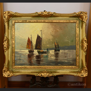 Obraz morski w ramie 