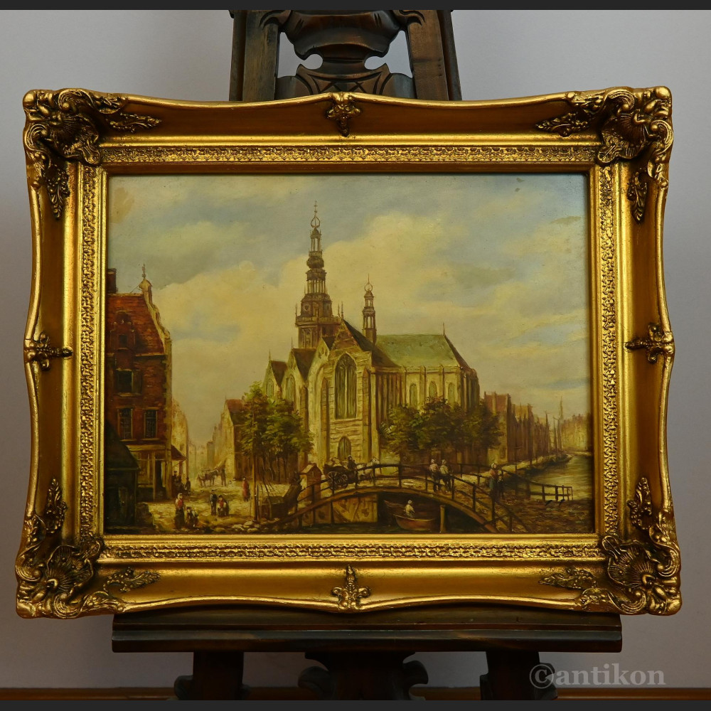 Obraz katedra w ramie na prezent Obraz katedra w ramie na prezent