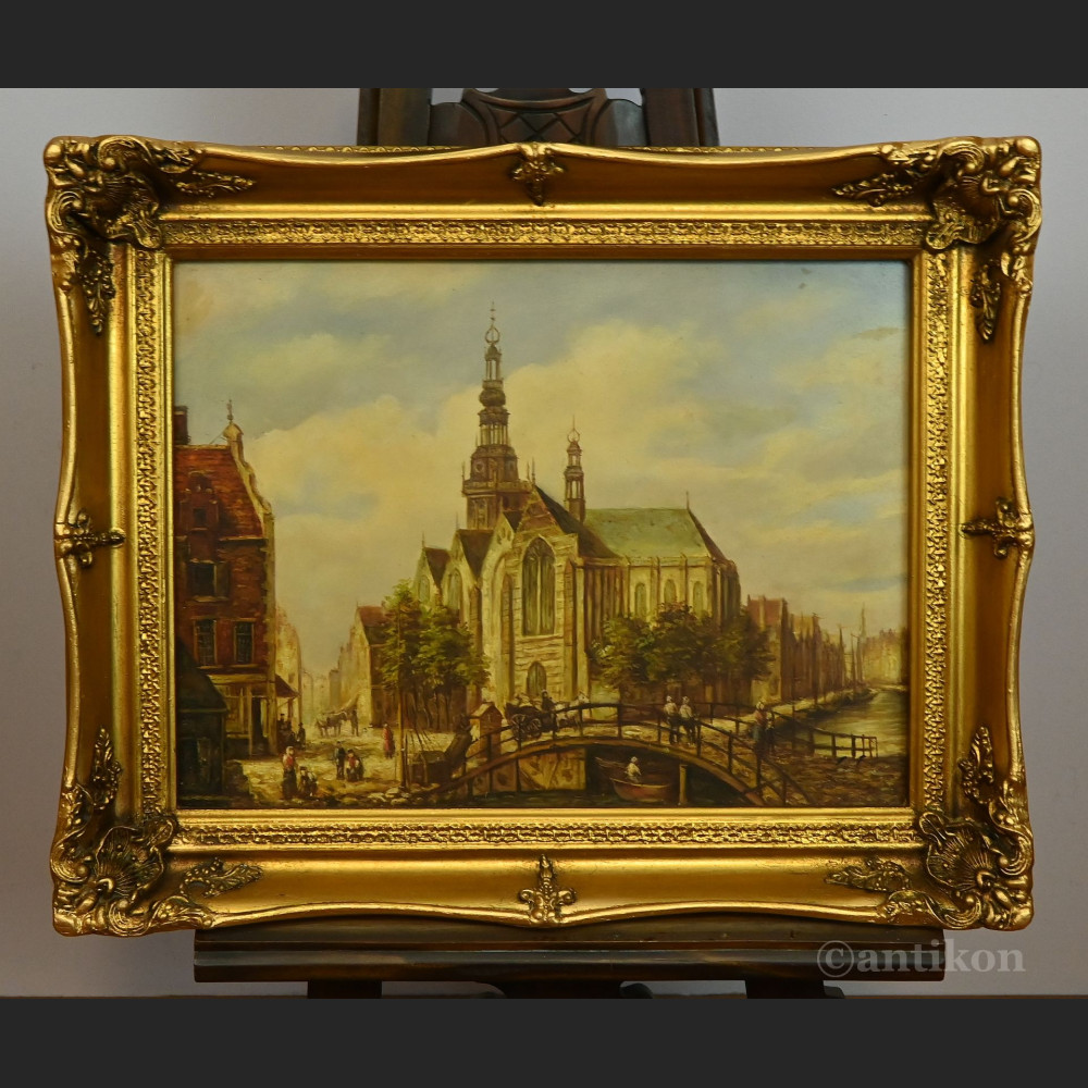 Obraz katedra w ramie na prezent Obraz katedra w ramie na prezent