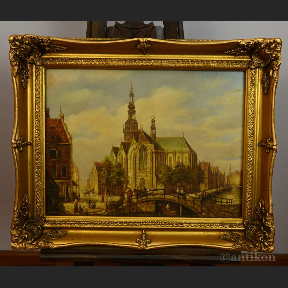 Obraz katedra w ramie na prezent Obraz katedra w ramie na prezent