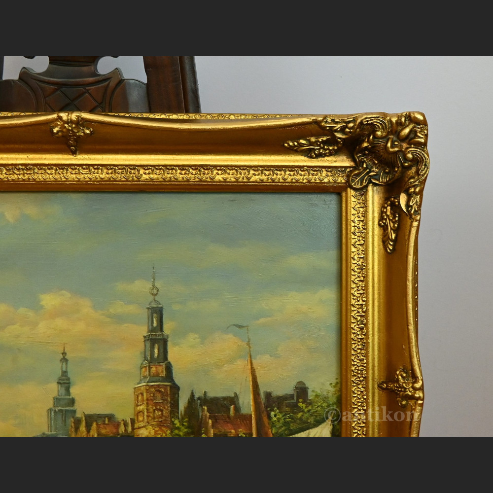 Obraz Amsterdam stare miasto Obraz Amsterdam stare miasto