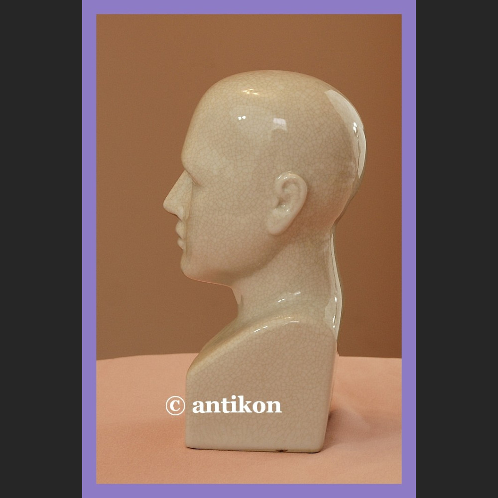 Porcelanowa głowa lekarska kuriozum Porcelanowa głowa lekarska kuriozum