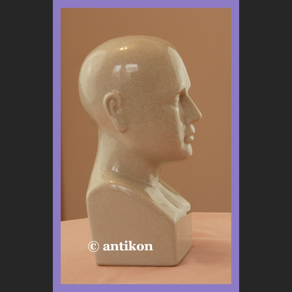 Porcelanowa głowa lekarska kuriozum Porcelanowa głowa lekarska kuriozum