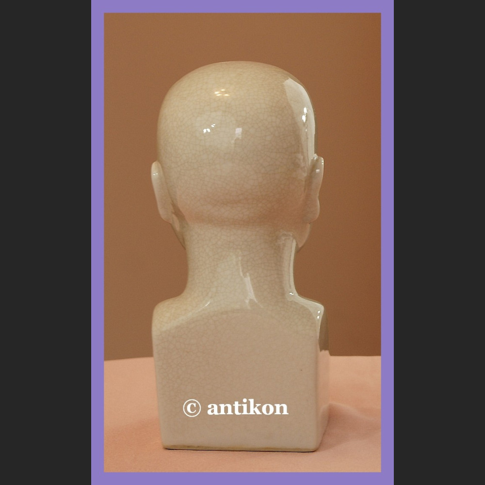 Porcelanowa głowa lekarska kuriozum Porcelanowa głowa lekarska kuriozum