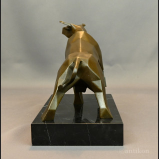 Duży kubistyczny byk w stylu Picassa rzeźba 