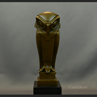 Sowa rzeźba na prezent 