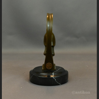 Figurka z brązu popiersie Spartanina 