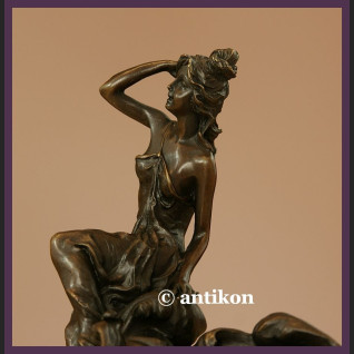 FIGURALNA SECESYJNA PATERA PRAWDZIWY BRĄZ SYGN. FIGURALNA SECESYJNA PATERA PRAWDZIWY BRĄZ SYGN.