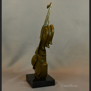 Prezent dla muzyka rzeźba wiolonczela Dali 