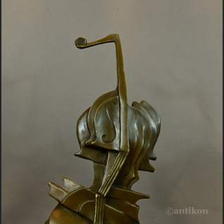 Prezent dla muzyka rzeźba wiolonczela Dali 