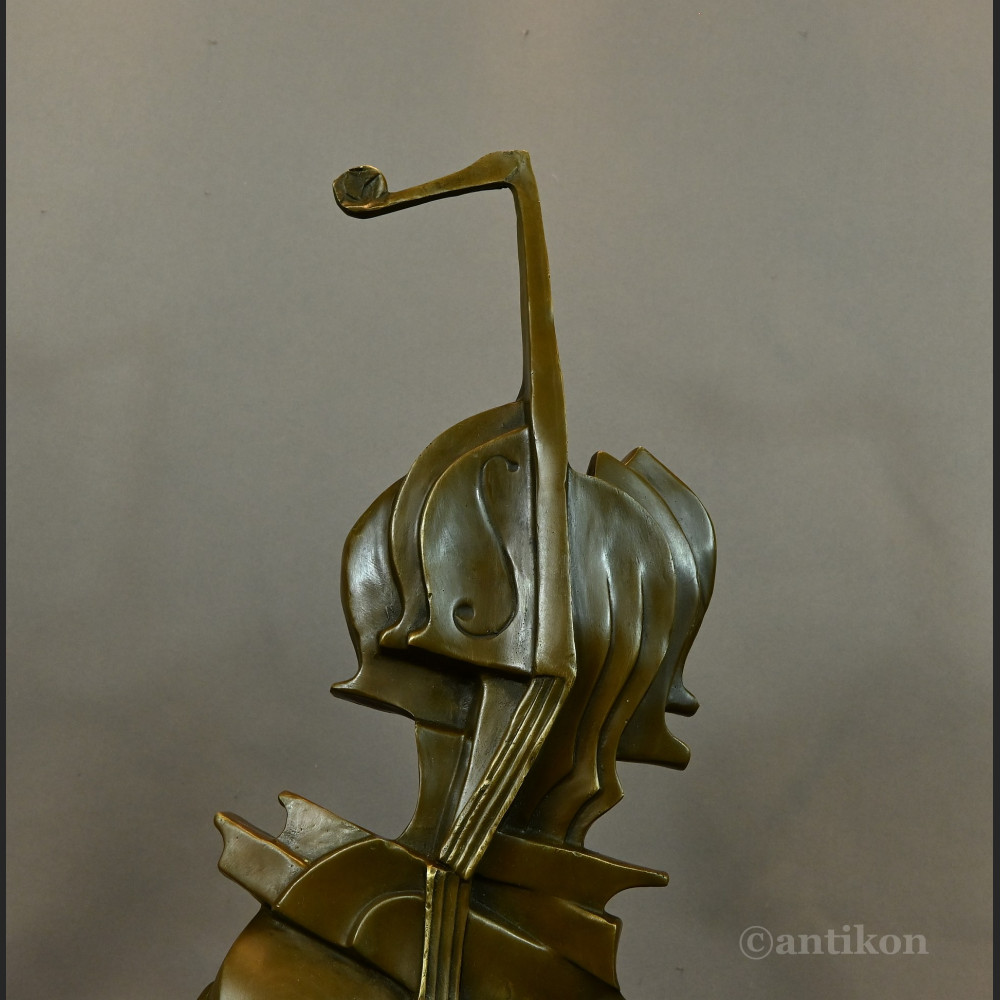 Prezent dla muzyka rzeźba wiolonczela Dali 