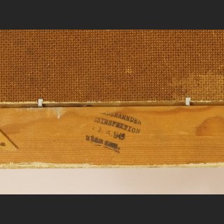 Stary obraz na brzegu morza  Stary obraz na brzegu morza