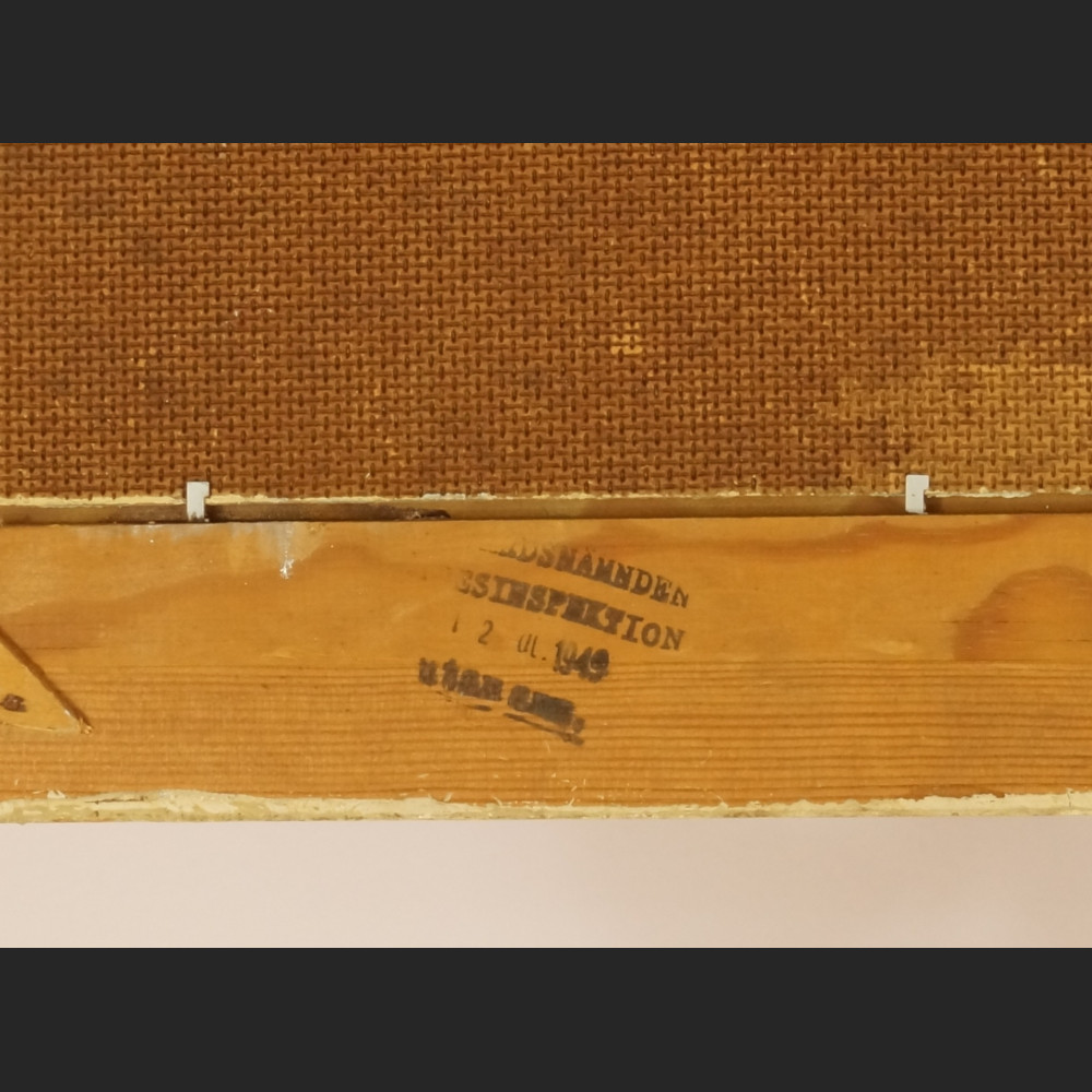 Stary obraz na brzegu morza  Stary obraz na brzegu morza