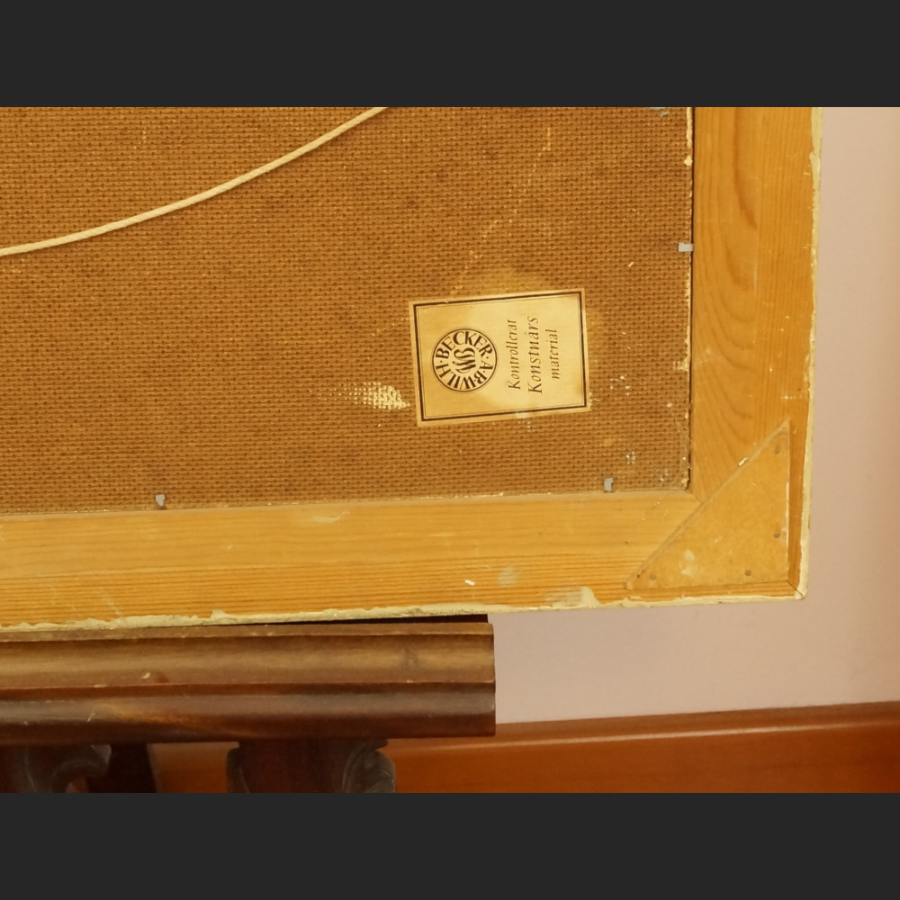 Stary obraz na brzegu morza  Stary obraz na brzegu morza