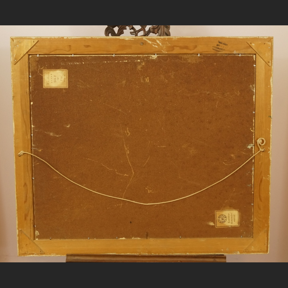 Stary obraz na brzegu morza  Stary obraz na brzegu morza