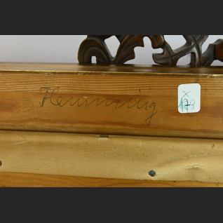 Pejzaż marynistyczny zachód słońca 1961r  Pejzaż marynistyczny zachód słońca 1961r