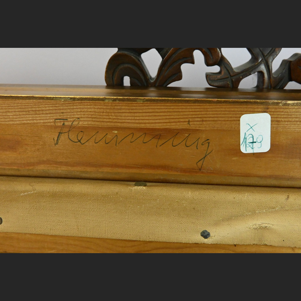 Pejzaż marynistyczny zachód słońca 1961r  Pejzaż marynistyczny zachód słońca 1961r