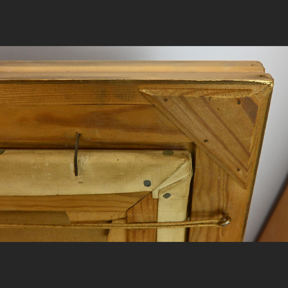 Pejzaż marynistyczny zachód słońca 1961r  Pejzaż marynistyczny zachód słońca 1961r