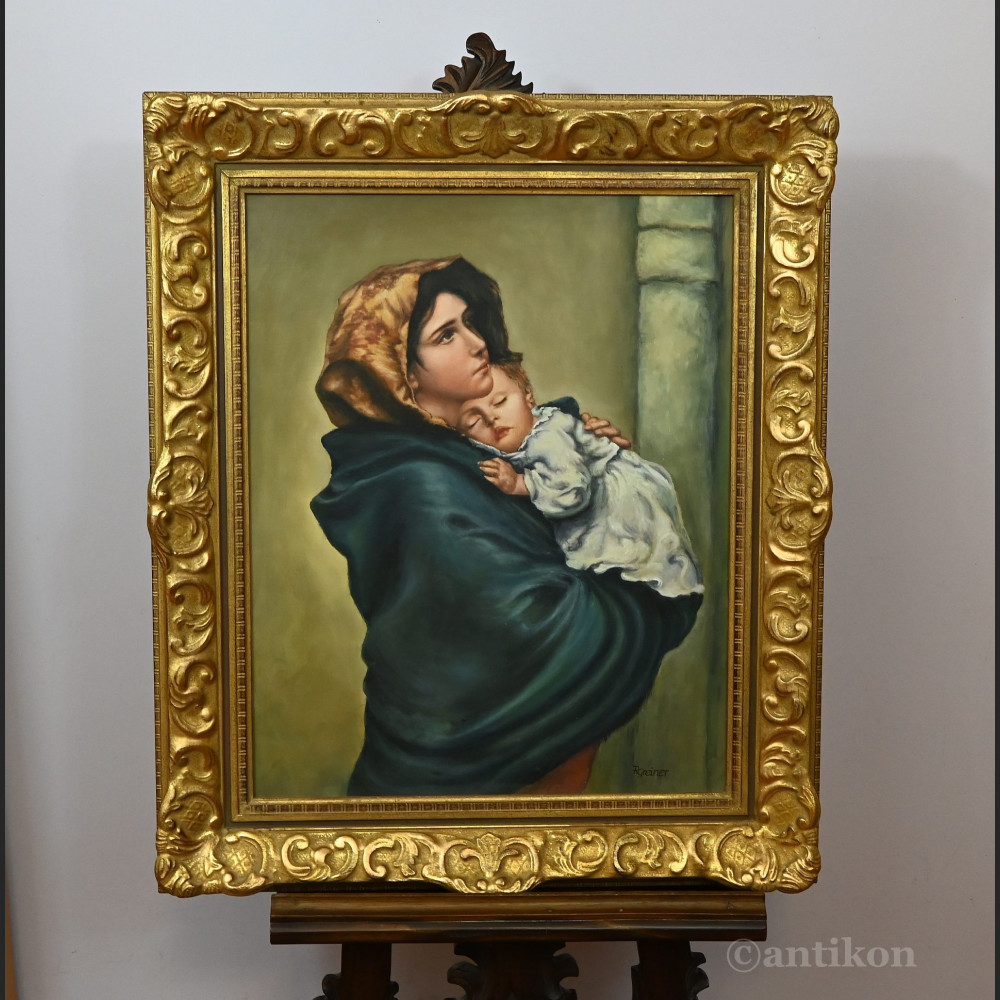 Obraz religijny Madonna z Dzieciątkiem wg Ferruzzi 