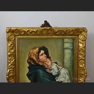 Obraz religijny Madonna z Dzieciątkiem wg Ferruzzi  Obraz religijny Madonna z Dzieciątkiem wg Ferruzzi