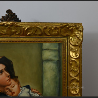 Obraz religijny Madonna z Dzieciątkiem wg Ferruzzi  Obraz religijny Madonna z Dzieciątkiem wg Ferruzzi