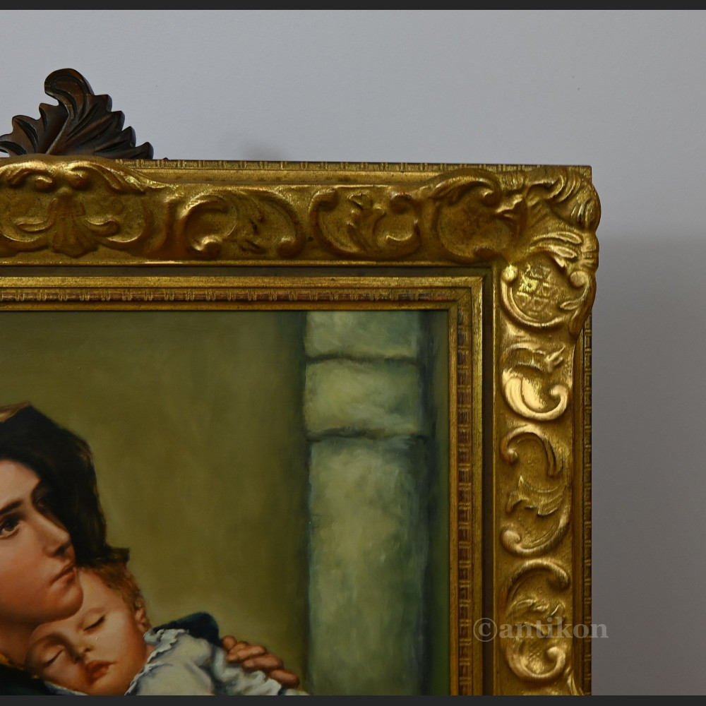 Obraz religijny Madonna z Dzieciątkiem wg Ferruzzi  Obraz religijny Madonna z Dzieciątkiem wg Ferruzzi