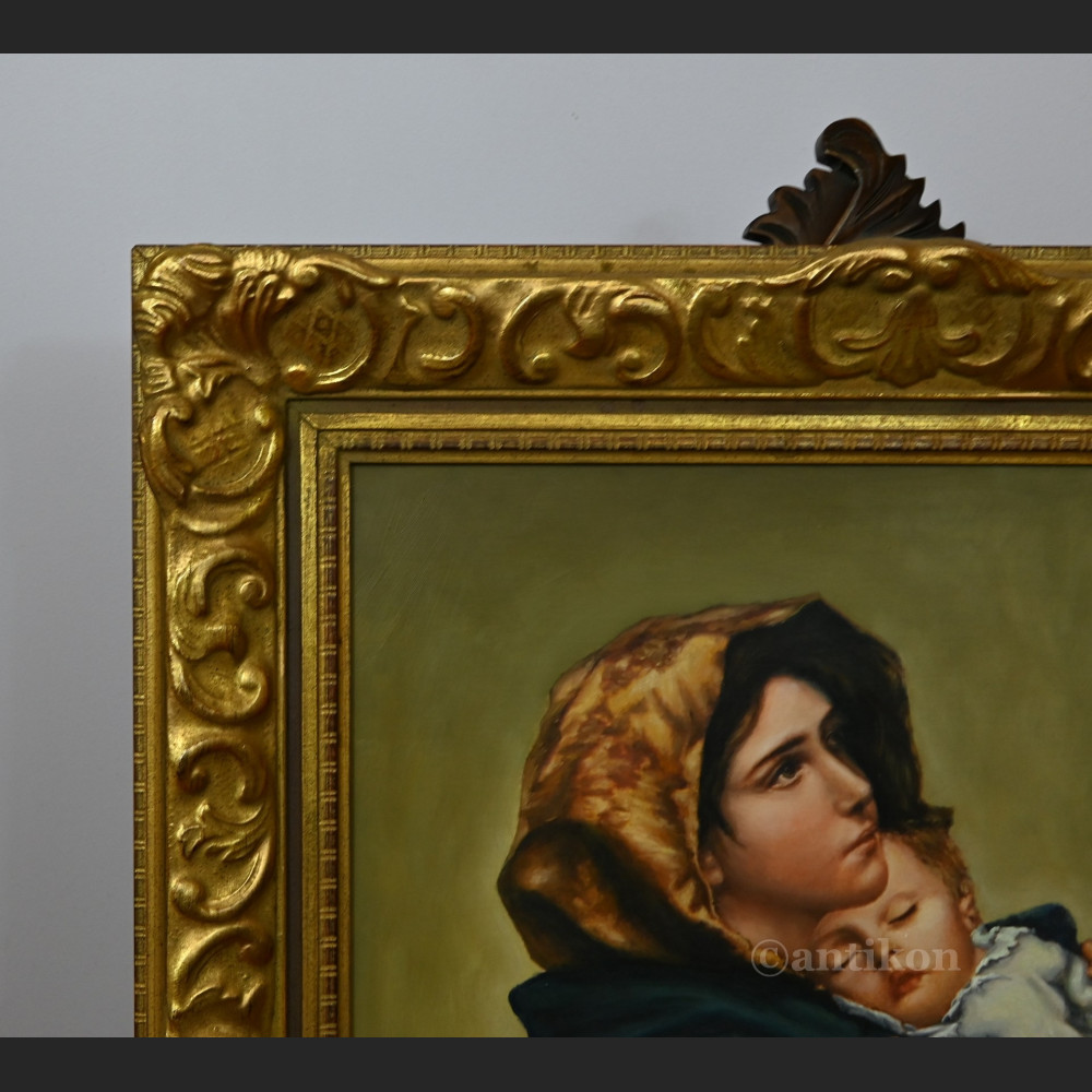 Obraz religijny Madonna z Dzieciątkiem wg Ferruzzi  Obraz religijny Madonna z Dzieciątkiem wg Ferruzzi