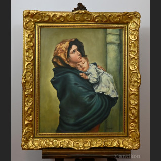 Obraz religijny Madonna z Dzieciątkiem wg Ferruzzi  Obraz religijny Madonna z Dzieciątkiem wg Ferruzzi