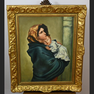 Obraz religijny Madonna z Dzieciątkiem wg Ferruzzi  Obraz religijny Madonna z Dzieciątkiem wg Ferruzzi