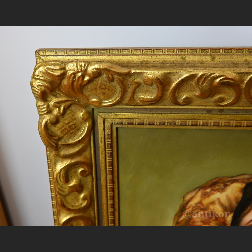 Obraz religijny Madonna z Dzieciątkiem wg Ferruzzi  Obraz religijny Madonna z Dzieciątkiem wg Ferruzzi