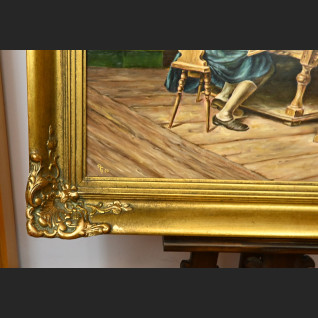 Biesiada w karczmie obraz olejny  Biesiada w karczmie obraz olejny