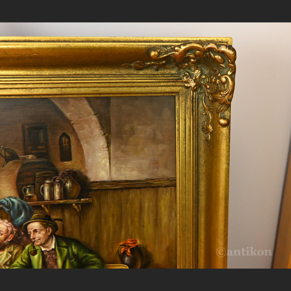 Biesiada w karczmie obraz olejny  Biesiada w karczmie obraz olejny