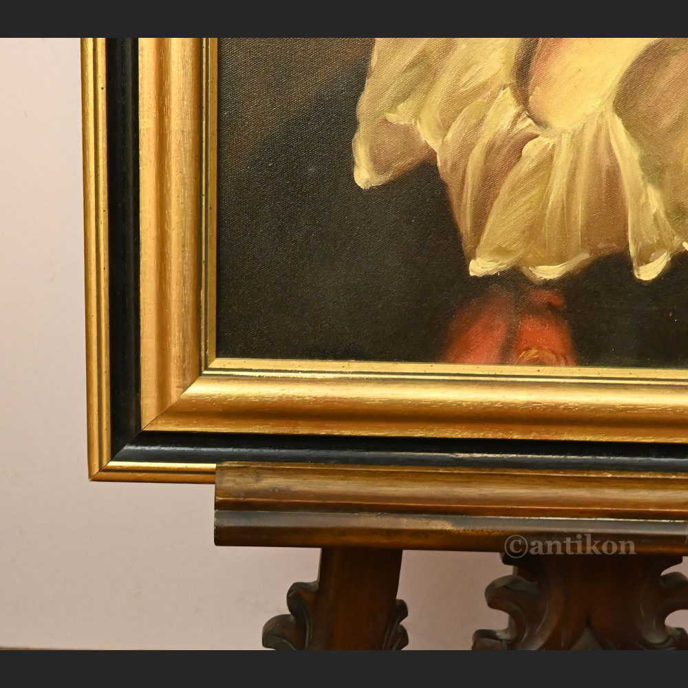 Portret młodzieńca obraz olejny w ramie  Portret młodzieńca obraz olejny w ramie