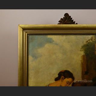 Młoda handlarka winogron obraz wg Murillo  Młoda handlarka winogron obraz wg Murillo