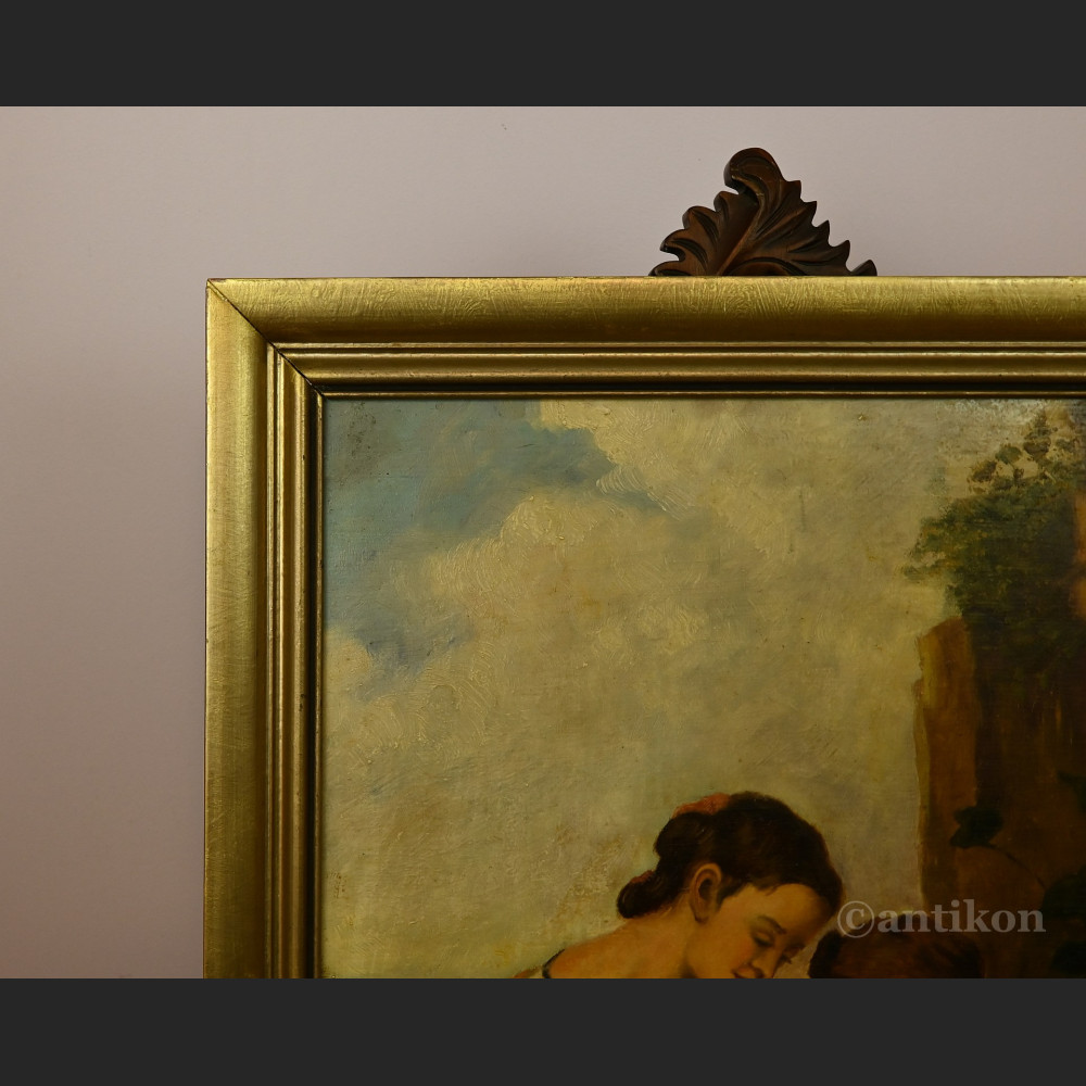 Młoda handlarka winogron obraz wg Murillo  Młoda handlarka winogron obraz wg Murillo