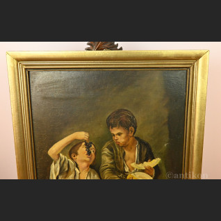 Dzieci z melonem i winogronami wg. Murillo  Dzieci z melonem i winogronami wg. Murillo