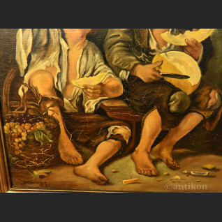 Dzieci z melonem i winogronami wg. Murillo  Dzieci z melonem i winogronami wg. Murillo