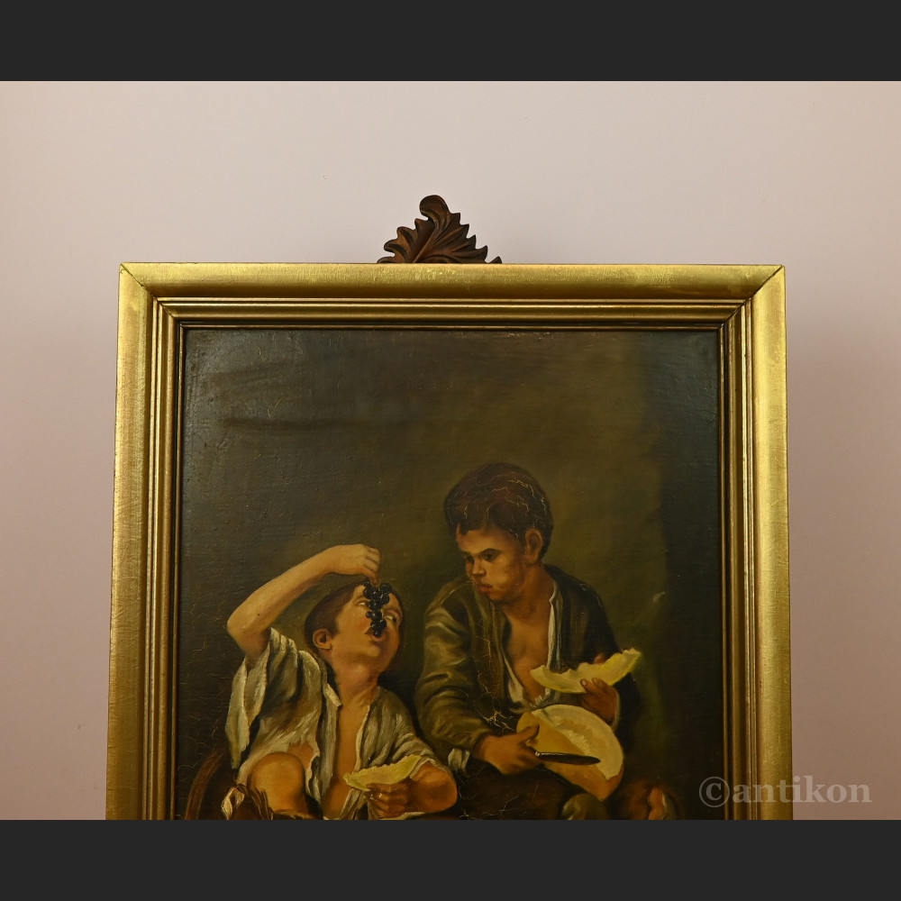 Dzieci z melonem i winogronami wg. Murillo  Dzieci z melonem i winogronami wg. Murillo