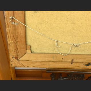 Stary obraz jeleń na rykowisku z 1940r  Stary obraz jeleń na rykowisku z 1940r