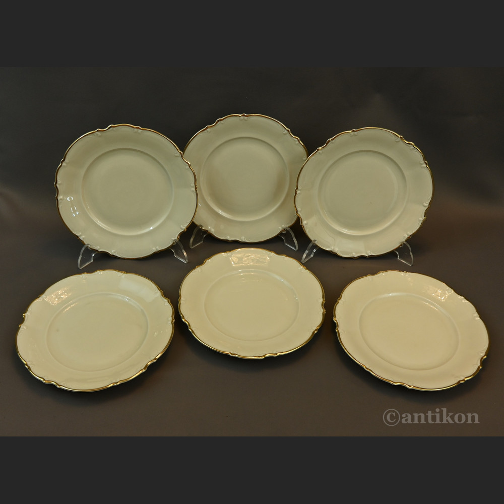 Talerze deserowe kość słoniowa do serwisu Talerze deserowe kość słoniowa do serwisu