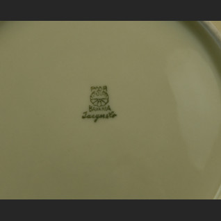 Talerze deserowe kość słoniowa porcelana bawarska  Talerze deserowe kość słoniowa porcelana bawarska